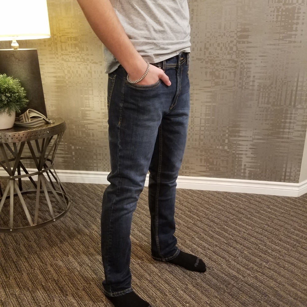 NEW! Men's "Rochester" Dark Wash Denim Jeans - Picture 2 of 5